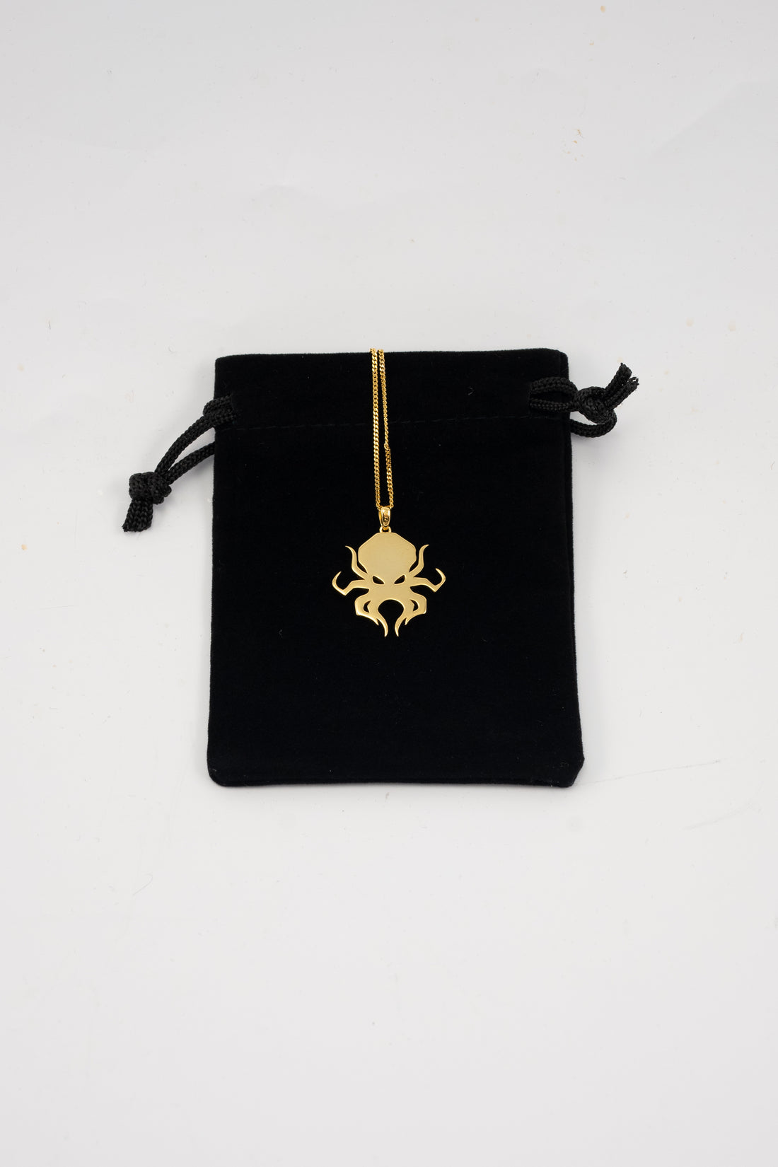 KRAKEN PENDANT- GOLD- CHAIN - Kraken 