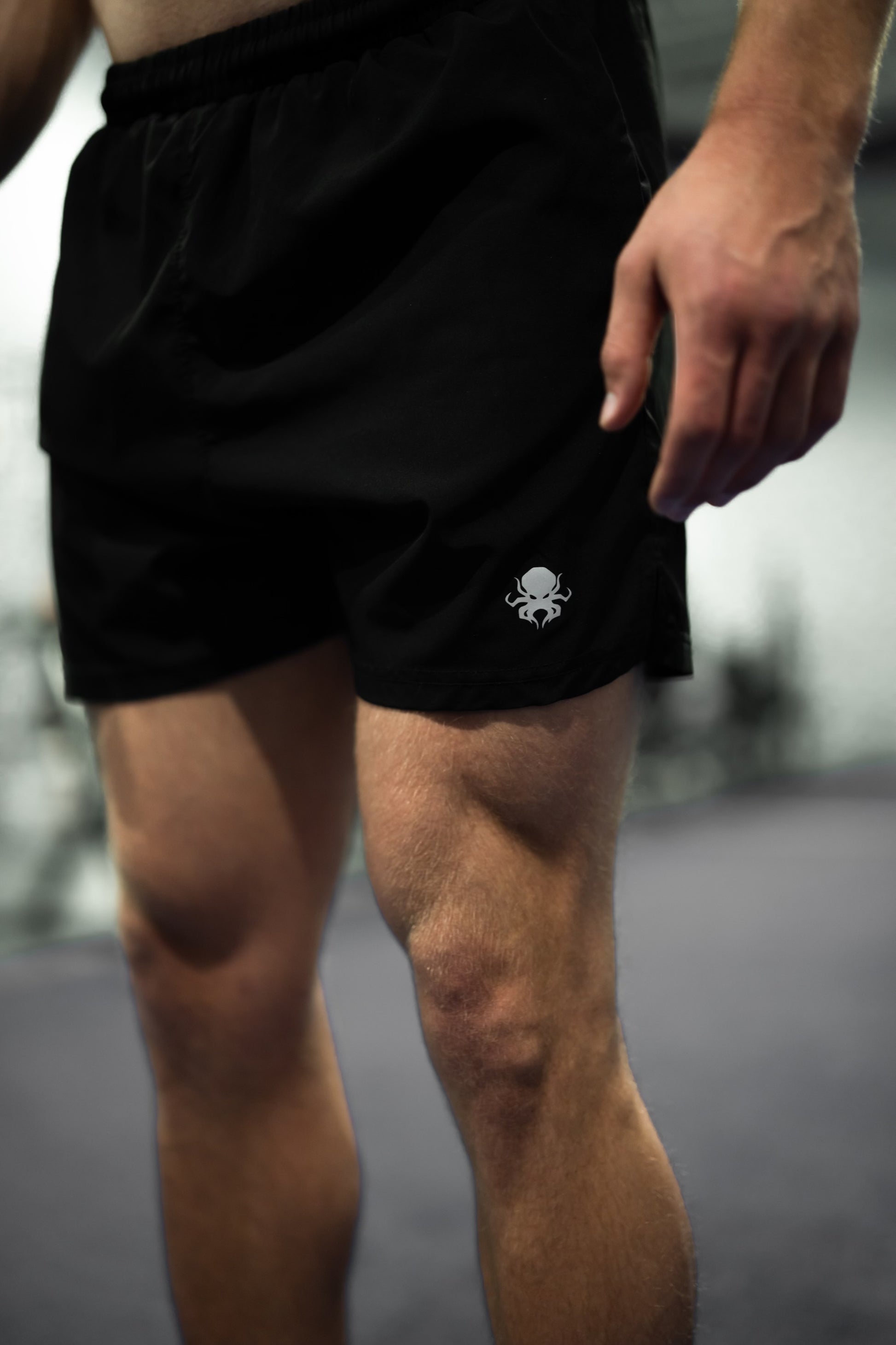Performance Shorts - Black/White - Kraken 