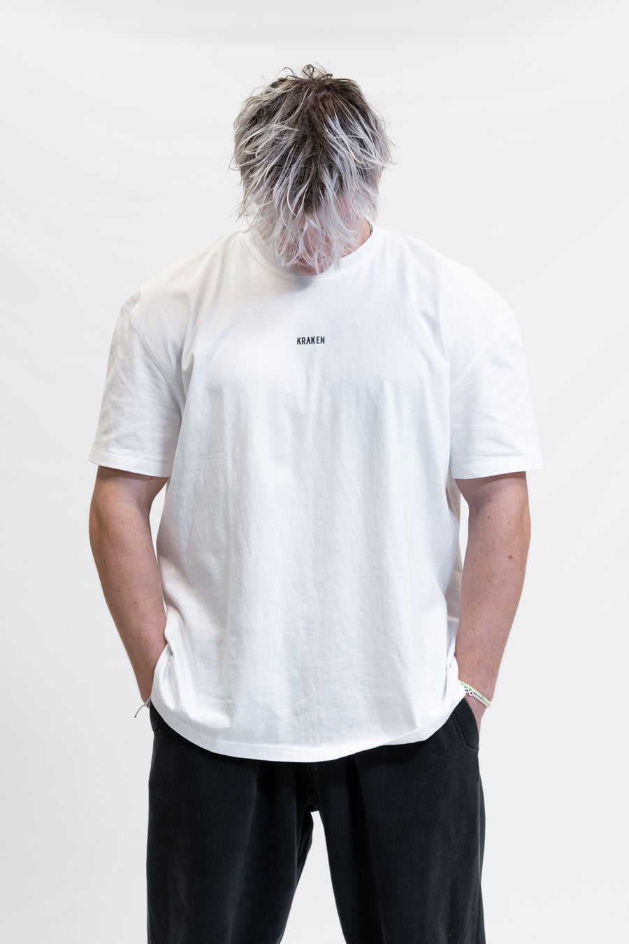 OVERSIZED T - CHARCOAL